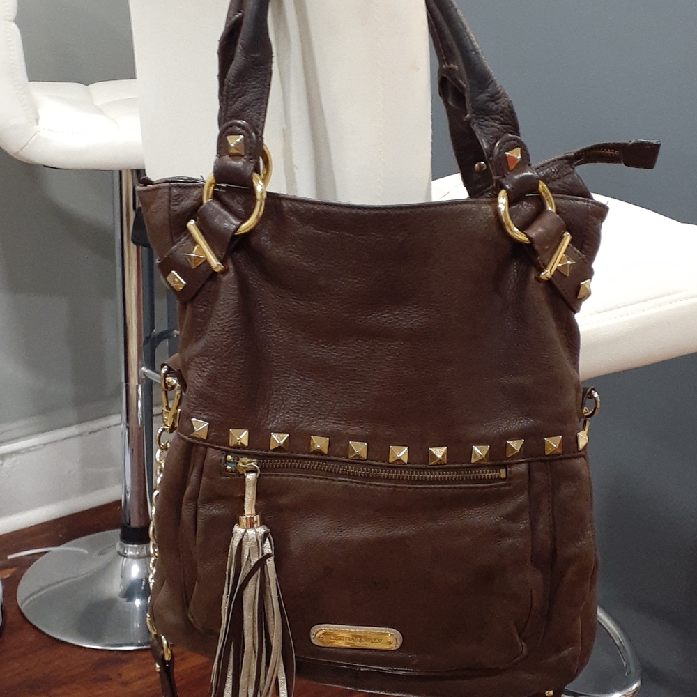 Cynthia Rowley brown  vegan leatherbrown s…
